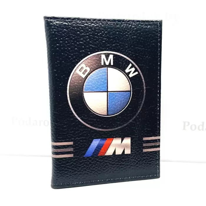 oblozhka dlya avtodokumentov bmw m naturalnaya kozha