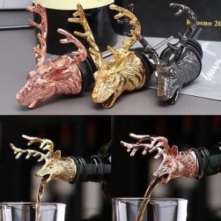 Пробка для бутылки с разливом голова животного купить