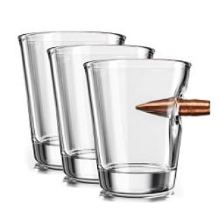 Рюмки, стаканы, бокалы, кружки с пулей купить