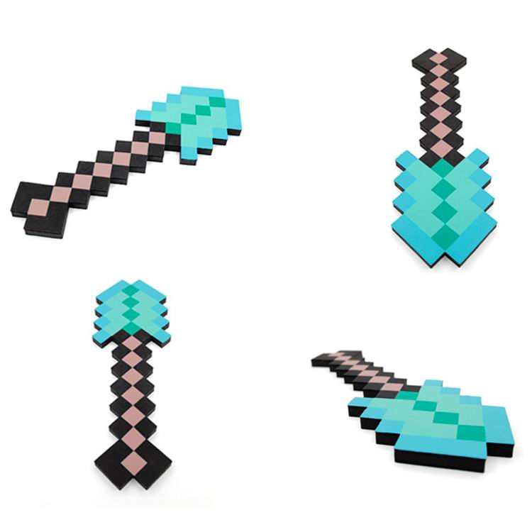 Лопата алмазная «Minecraft» (Майнкрафт), 45 см фото
