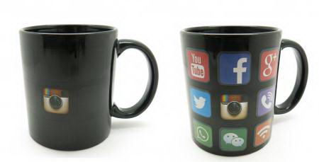 Кружка-хамелеон «Instagram Logo» фото