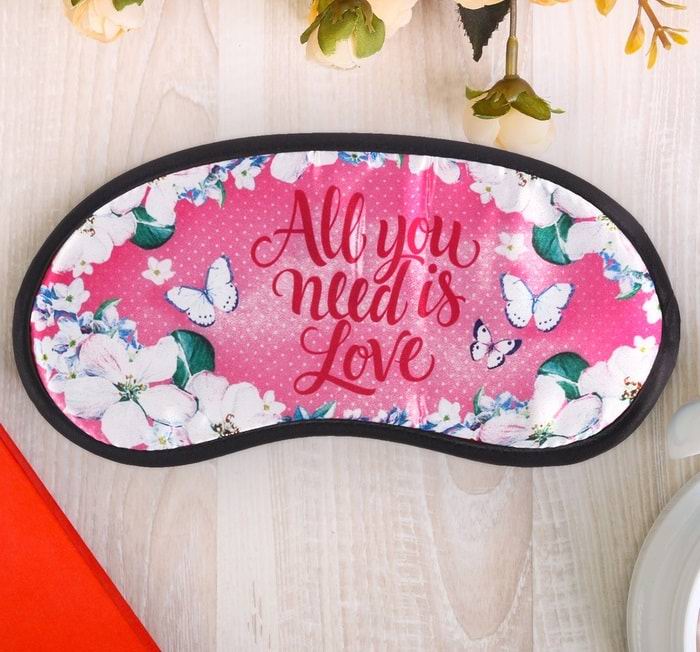Маска для сна «Love» купить