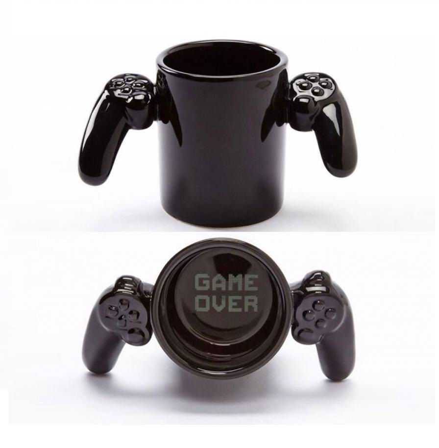 Кружка-джойстик для геймера «Game Over» купить