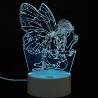 3D светильник «Фея» от USB купить в Минске +375447651009