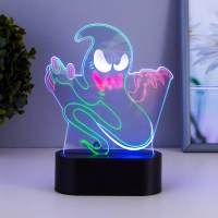 3D светильник «Привидение» LED белый, 3 режима переливания Минск +375447651009