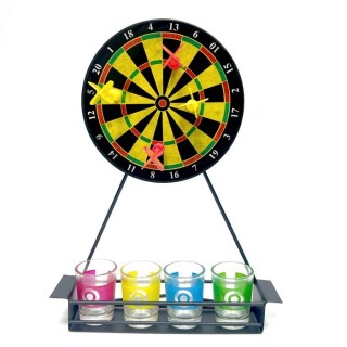 Алкогольная игра дартс «Drinking dart» со стопками купить