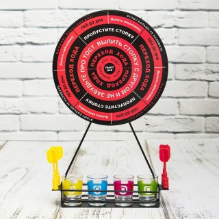 Алкогольная игра «Дартс» со стопками купить
