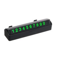 Автовизитка в машину «Phone number»  цвет черный  Минск +375447651009