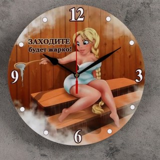 Банные часы «Будет жарко» купить