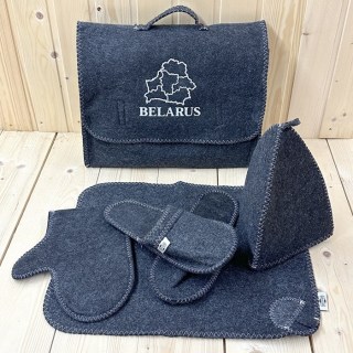 Банный набор в портфеле «BELARUS» 5 в 1 купить