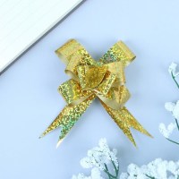 Бант для подарочной упаковки «Бабочка» цвет золотой купить Минск +375447651009