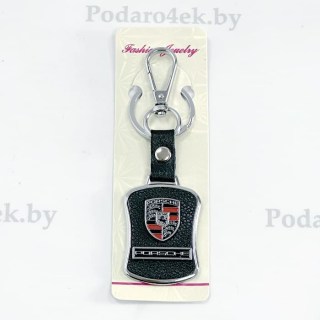 Брелок для ключей с маркой автомобиля «Porsche» купить