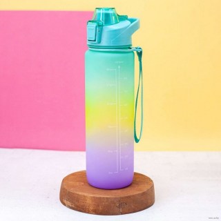 Бутылка для воды «Colorful» зеленая 1000мл купить