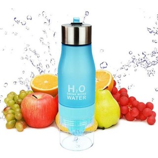 Бутылка для воды «H2O Drink More Water» бирюзовая купить