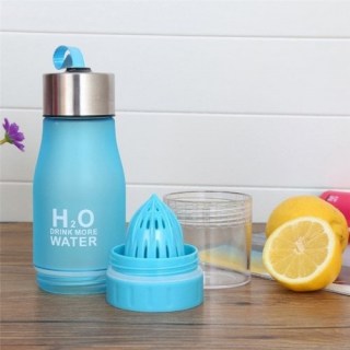 Бутылка для воды «H2O Drink More Water» бирюзовая фото