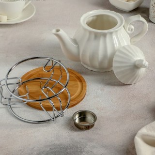 Чайник заварочный «My tea» с подставкой и подогревом фото