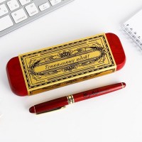 Деревянная ручка «Для гениальных идей» в подарочном футляре Минск +375447651009