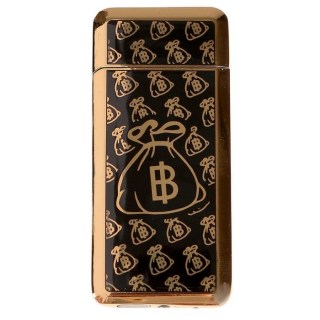 Электронная USB зажигалка «Bitcoin» фото