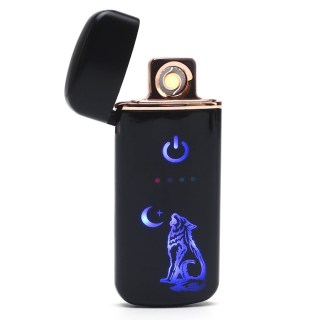 Электронная USB-зажигалка LIGHTER «Night Wolf»  купить