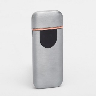 Электронная USB-зажигалка «LIGHTER» серебристая купить
