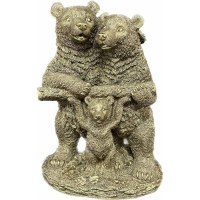 Фигура/статуэтка из полистоуна «Семья медведей» H-47 см. Минск +375447651009