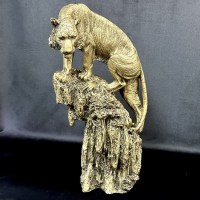 Фигура/статуэтка из полистоуна «Тигр на вершине» H-33 см. Минск +375447651009