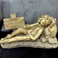 Фигура/статуэтка из полистоуна «ЗАХОДИ...ГОСТЕМ БУДЕШЬ!» L-50 см. Минск +375447651009