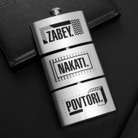 Фляжка 3 в 1 «Забей, накати и повтори» по 90 мл. купить в Минске +375447651009