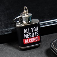 Фляжка-брелок «You need alcohol» 30 мл. купить в Минске +375447651009