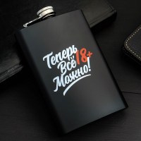 Фляжка подарочная «Можно все!» 270 мл. купить в Минске +375447651009