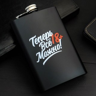 Фляжка подарочная «Можно все!» 270 мл. купить