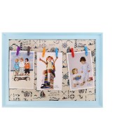 Фоторамка-коллаж «Нappy moments»  цвет голубой Минск +375447651009