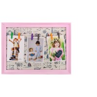 Фоторамка-коллаж «Нappy moments»  цвет розовый Минск +375447651009