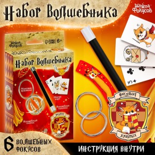 Игра настольная «Набор волшебника» 6 фокусов купить