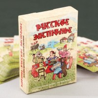 Игра с карточками пьянка-гулянка «Русское застолье» купить в Минске +375447651009