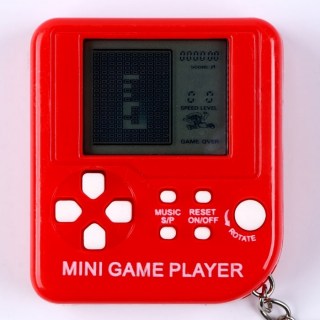 Игровая приставка-брелок «Mini game player» микс фото