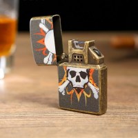 Импульсно-дуговая USB зажигалка «Череп»  Минск +375447651009