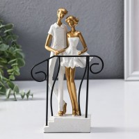 Интерьерная фигура сувенир «Пара на лестнице» 21 см Минск +375447651009