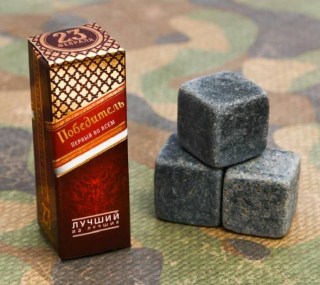 Камни для виски «Победитель» 3 шт. купить