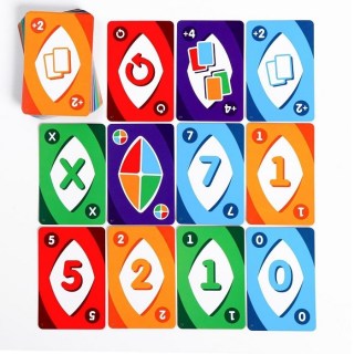 Карточная игра «UNO momento» 7+ фото