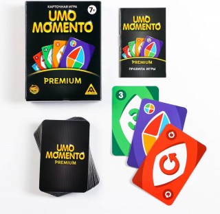 Карточная игра «UNO momento. Premium» 7+ фото