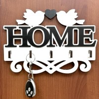 Ключница с птицами «HOME» 5 крючков, вид №2 Минск +375447651009