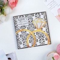 Книга пожеланий «Обручальные кольца»  купить в Минске +375447651009