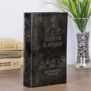 Книга-сейф «Как выйти в люди» 21 см. купить