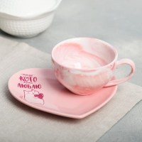 Кофейный набор сердце «Кого очень люблю» на 1 персону Минск +375447651009