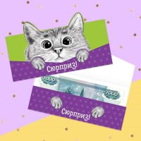 Конверт для денег «Сюрприз для тебя» Минск +375447651009
