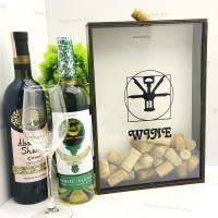 Копилка для винных пробок «Винный штопор» купить Минск