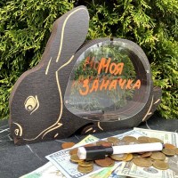 Копилка серии Символы Года «Кролик» + маркер Минск