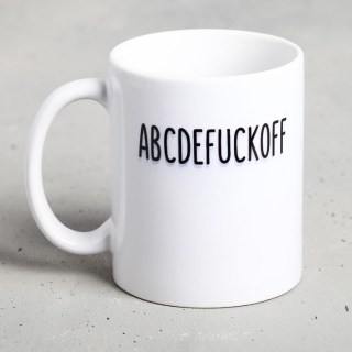 Кружка «ABCDEFoff» с единорогом 300 мл. купить