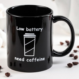 Кружка хамелеон «Need caffeine» купить